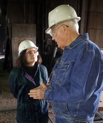 Janae Chamblee in a hands-on real estate consultation